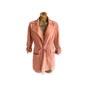 Be Cool pink lightweight jacket small front pockets